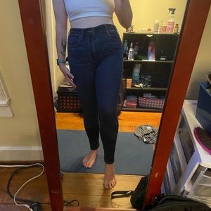 American Eagle Dark Blue Jeans - Size 8 Short